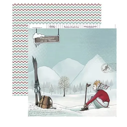 Kit de Scrapbooking Vacaciones Dayka 30x30cm