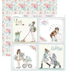 Kit de scrapbooking Voy a ser mamá Dayka 30x30cm