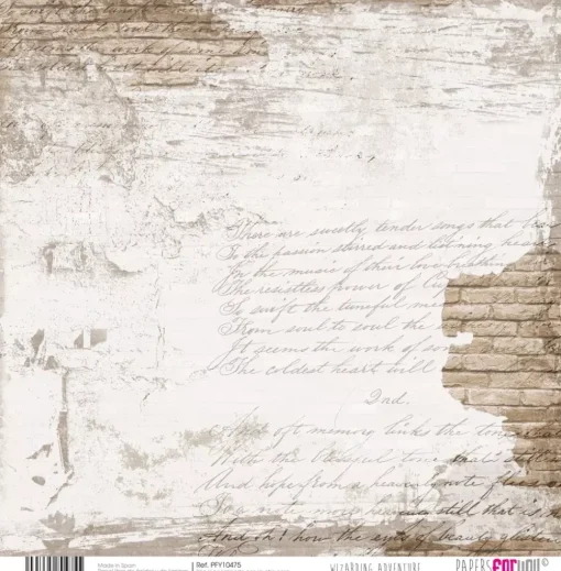 Kit de Scrapbooking Wizarding Adventure PapersForYou 30x30cm