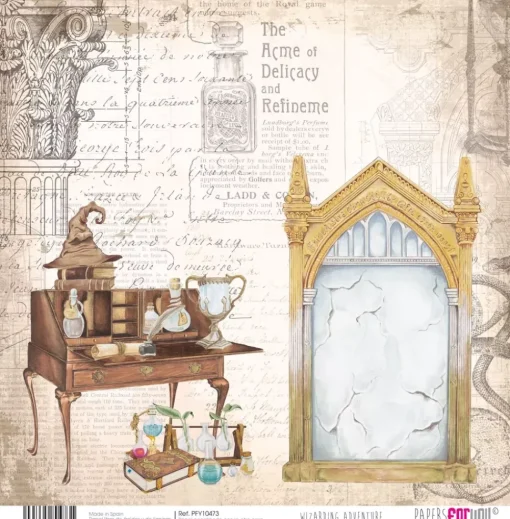 Kit de Scrapbooking Wizarding Adventure PapersForYou 30x30cm