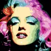 Kit Pintar Por Números Iconic Marilyn Alex Bog 40x50cm
