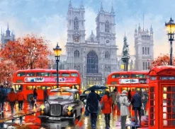 Kit Pintar Por Números London Westminster Alex Bog 40x50cm