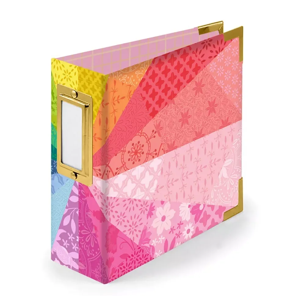 Álbum Color Wheel Paige Evans Para We R Memory Keepers 4"x4"