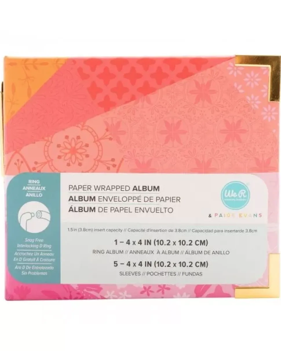 Álbum Color Wheel Paige Evans Para We R Memory Keepers 4"x4"