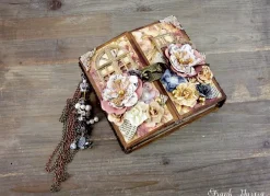 Álbum de chipboard Gatefold Memory Hardware Frank García 21x21cm