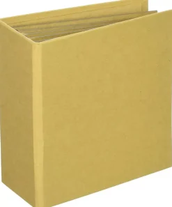 Álbum de chipboard Kraft Tiny Memory Hardware Frank García