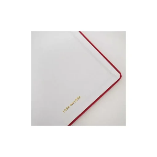 Álbum de tela lomo ancho Cereza Lora Bailora 6"x8"