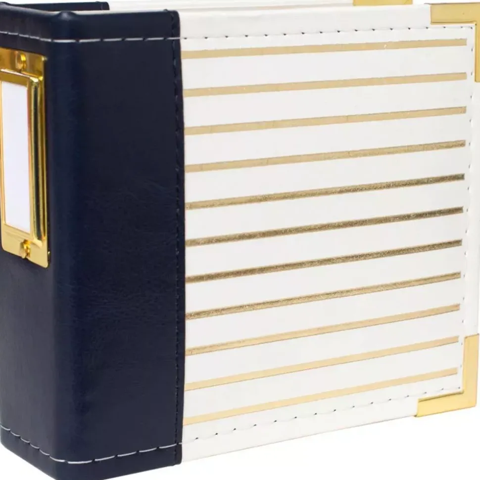 Álbum Navy with gold foil We R Memory Keepers