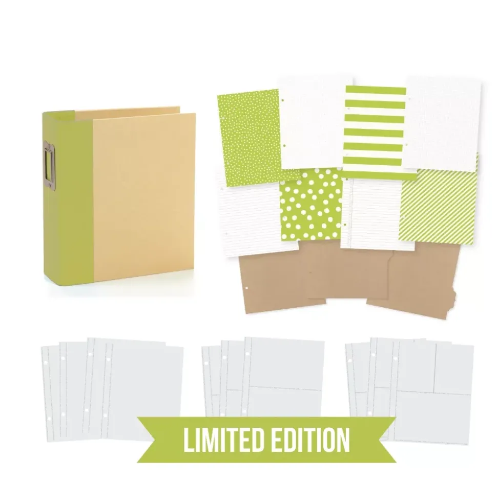 Álbum Sn@p! Lime Edición Limitada Simple Stories 15x20cm