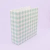 Álbum 6”x8" Vichy Mint Lomo 6cm Craftelier