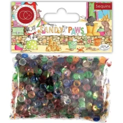 Lentejuelas Sandy Paws Craft Consortium