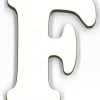 Letra F en tablero blanco