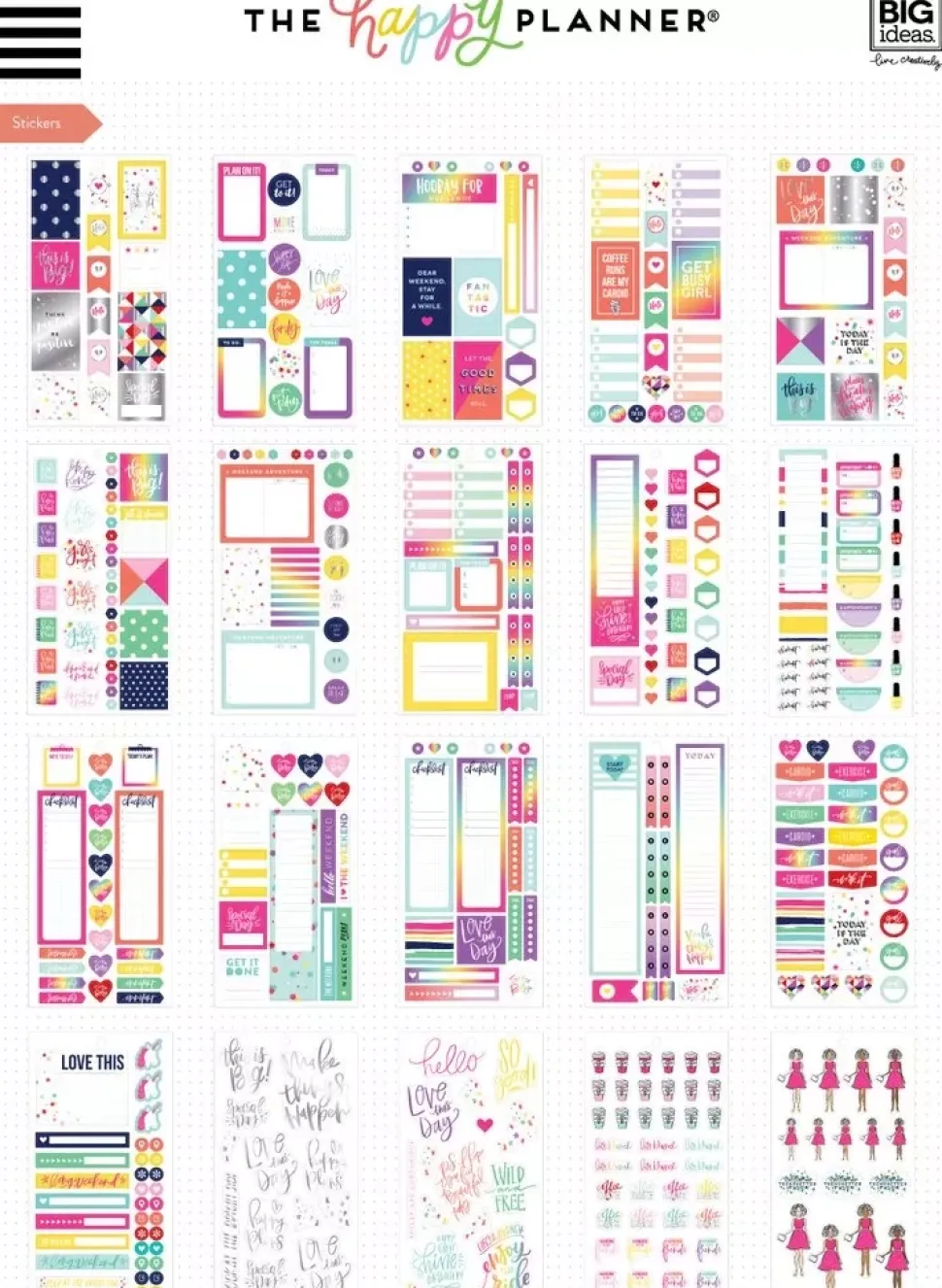 Libro de accesorios Trendsetter para Create 365 Planner