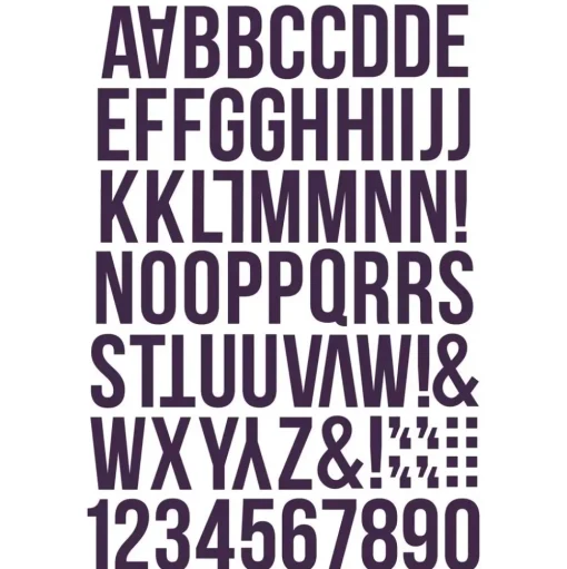 Libro de stickers Alfabeto Darks Color Vibe Simple Stories