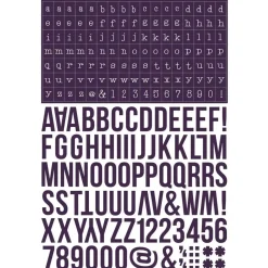Libro de stickers Alfabeto Darks Color Vibe Simple Stories