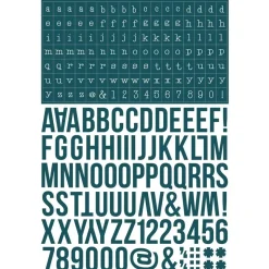 Libro de stickers Alfabeto Darks Color Vibe Simple Stories