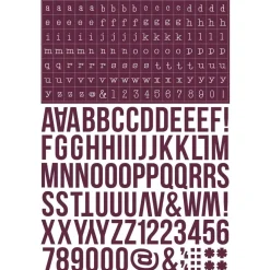 Libro de stickers Alfabeto Darks Color Vibe Simple Stories