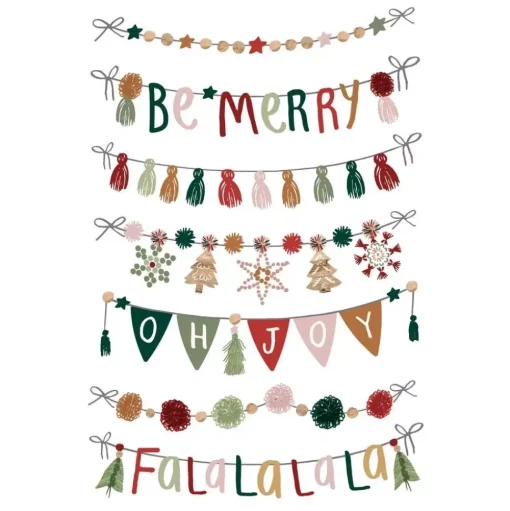 Libro de Stickers Boho Christmas Simple Stories