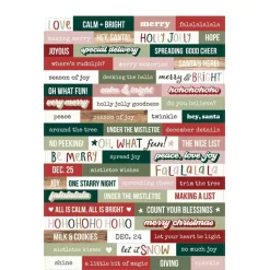 Libro de Stickers Boho Christmas Simple Stories