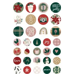 Libro de Stickers Boho Christmas Simple Stories