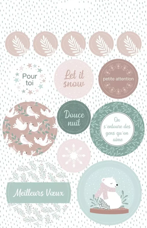Libro de Stickers Let it Snow Artemio