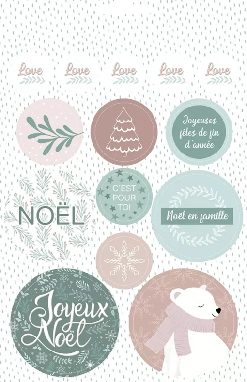 Libro de Stickers Let it Snow Artemio