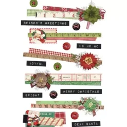 Libro de Stickers Simple Vintage Dear Santa Simple Stories
