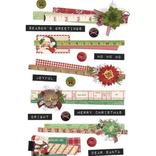 Libro de Stickers Simple Vintage Dear Santa Simple Stories