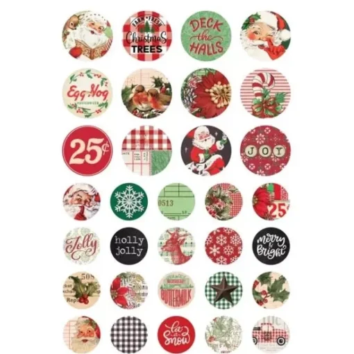 Libro de Stickers Simple Vintage Dear Santa Simple Stories