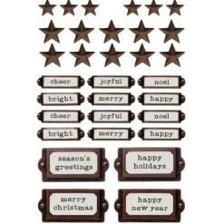 Libro de Stickers Simple Vintage Dear Santa Simple Stories