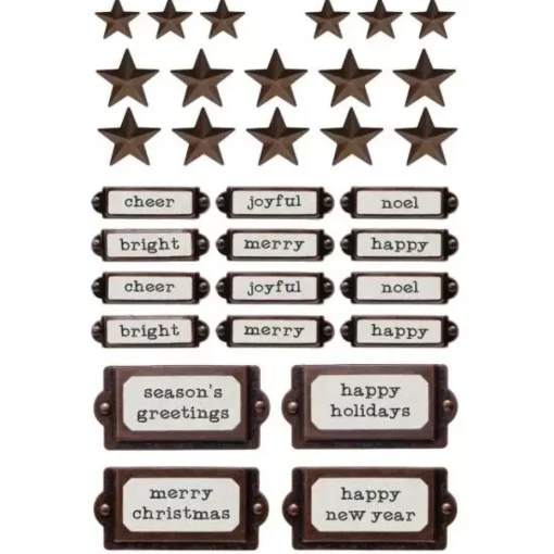 Libro de Stickers Simple Vintage Dear Santa Simple Stories