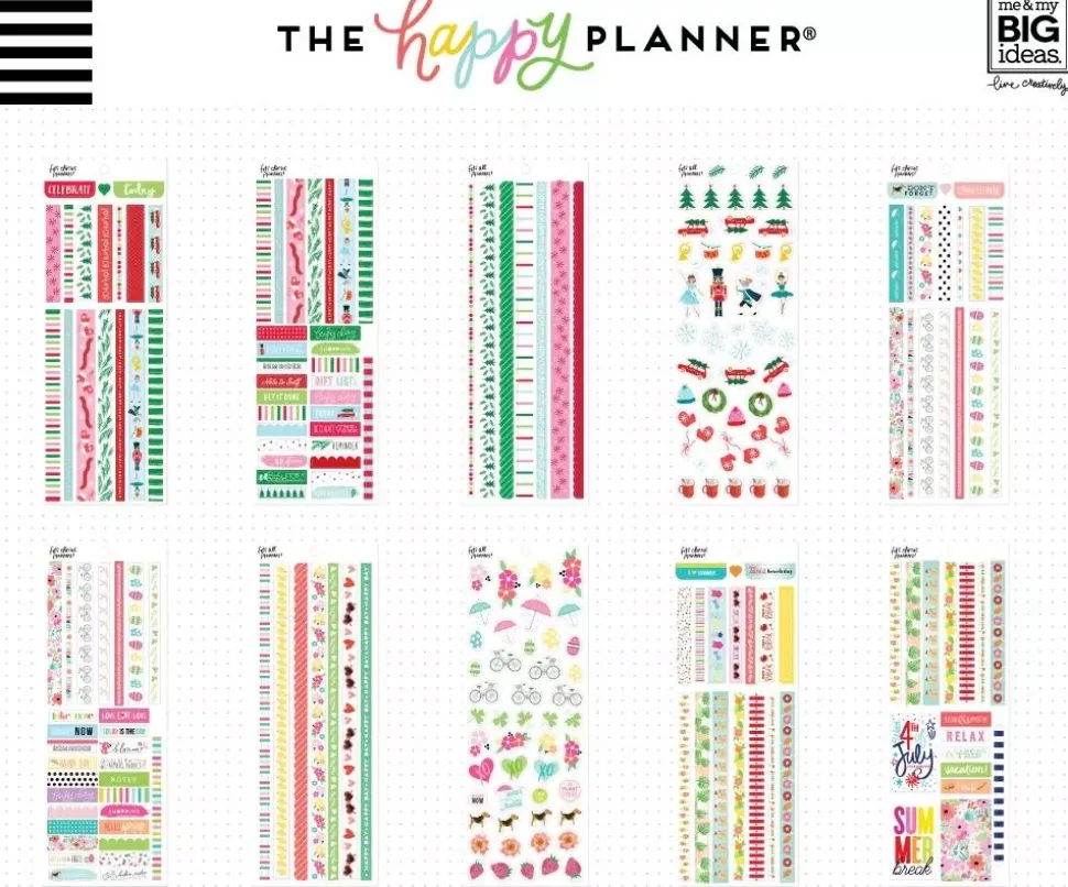 Libro de washi tape Seasonal para Create 365 Planner