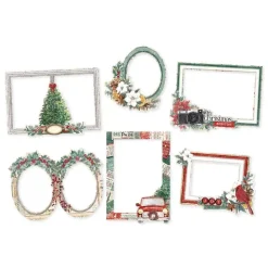 Marcos de Chipboard Simple Vintage 'Tis The Season Simple Stories