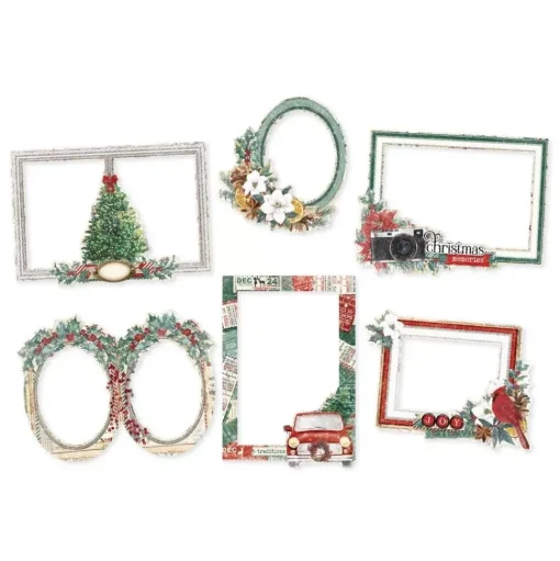 Marcos de Chipboard Simple Vintage 'Tis The Season Simple Stories