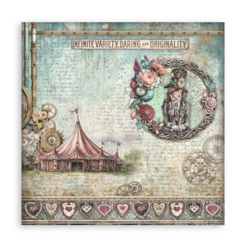 Maxi Set de scrapbooking Master of Magic Stamperia 30x30cm