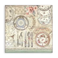 Maxi set de scrapbooking Brocante Antiques Stamperia 20x20cm