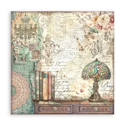 Maxi set de scrapbooking Brocante Antiques Stamperia 20x20cm