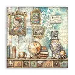 Maxi Set de scrapbooking Alterego Stamperia 20x20cm