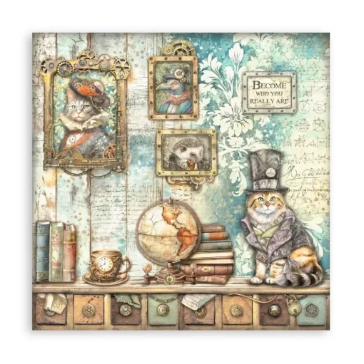 Maxi Set de scrapbooking Alterego Stamperia 20x20cm