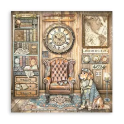 Maxi Set de scrapbooking Alterego Stamperia 20x20cm