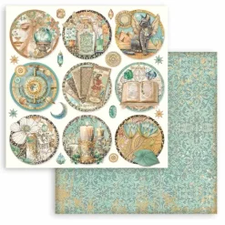 Maxi Set de scrapbooking Fortune Stamperia 30x30cm