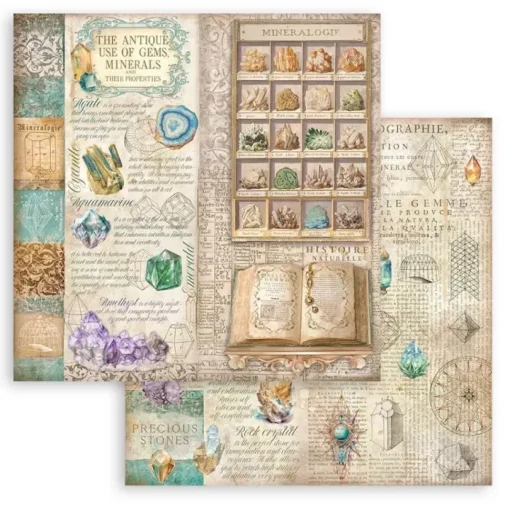 Maxi Set de scrapbooking Fortune Stamperia 30x30cm
