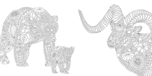 Millie Marotta's Animal Kingdom pocket colouring