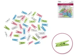 Mini pinzas Pastel