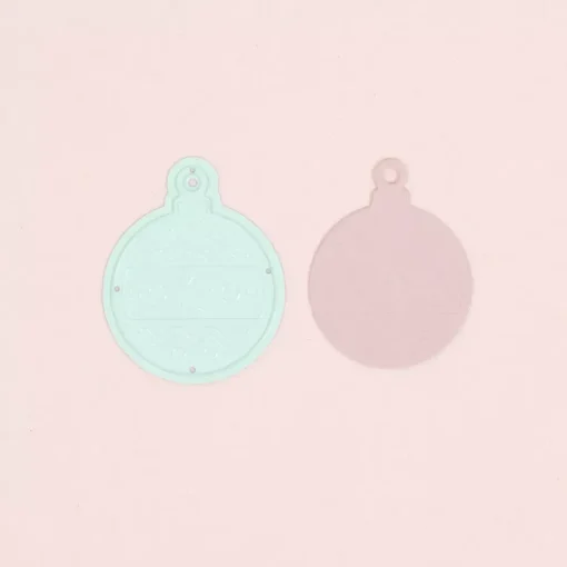Mini Troquel Bola de Navidad Craftelier