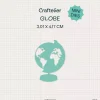 Mini Troquel Globo Terráqueo Craftelier
