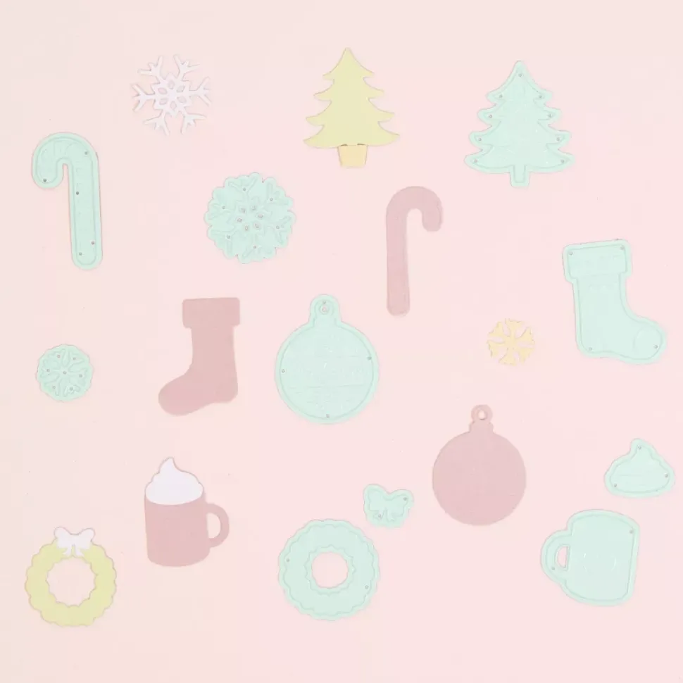 Mini Troquel Puerta de Navidad Craftelier