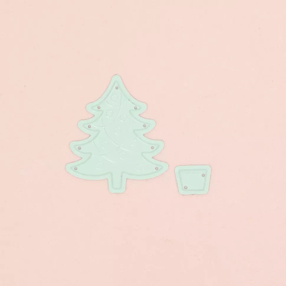Mini Troquel Árbol de Navidad Craftelier