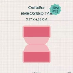 Mini Troquel Tab Embossado Craftelier