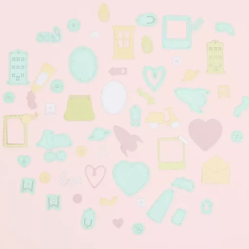 Mini Troquel Tab Romántico Craftelier
